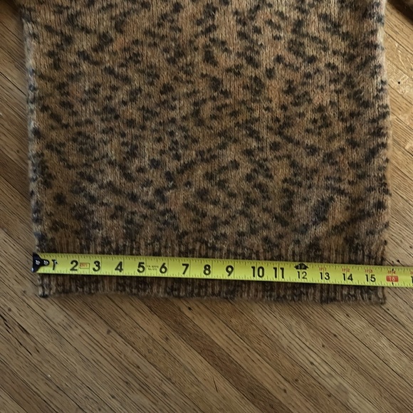 LEON & HARPER Leopard Mohair and Merino Matte Sweater - Picture 10 of 11